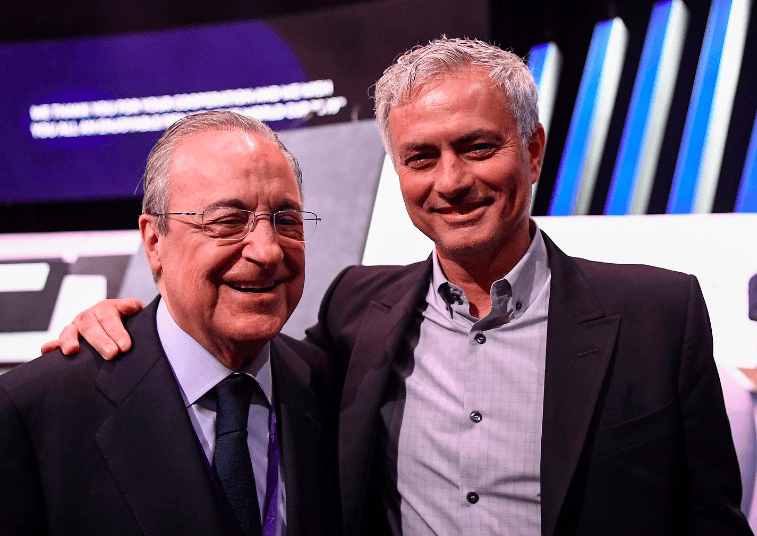 带队在葡超赛季不败！曝63岁穆帅仍牵挂皇马 一个电话可让他二进宫